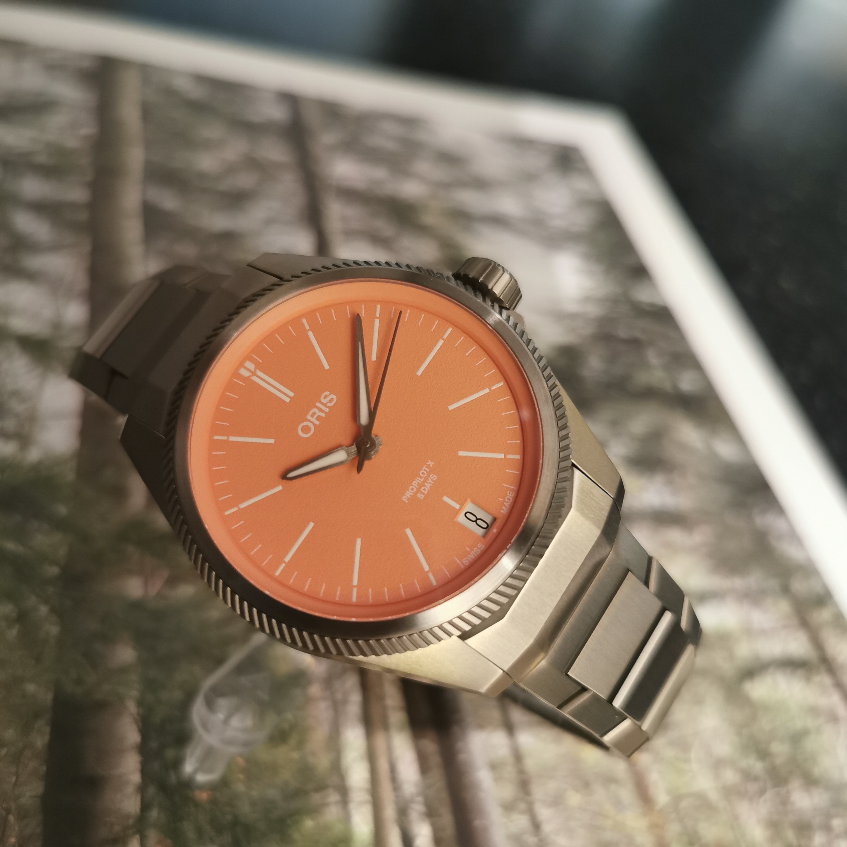 Oris Pro Pilot X titane